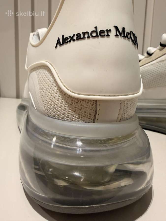 Alexander Mcqueen Oversized Clear 43 White Origina - nuotraukos Nr. 7