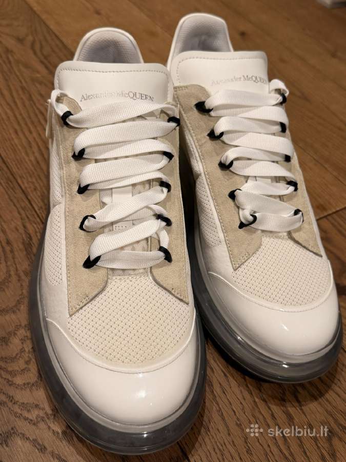 Alexander Mcqueen Oversized Clear 43 White Origina - nuotraukos Nr. 10