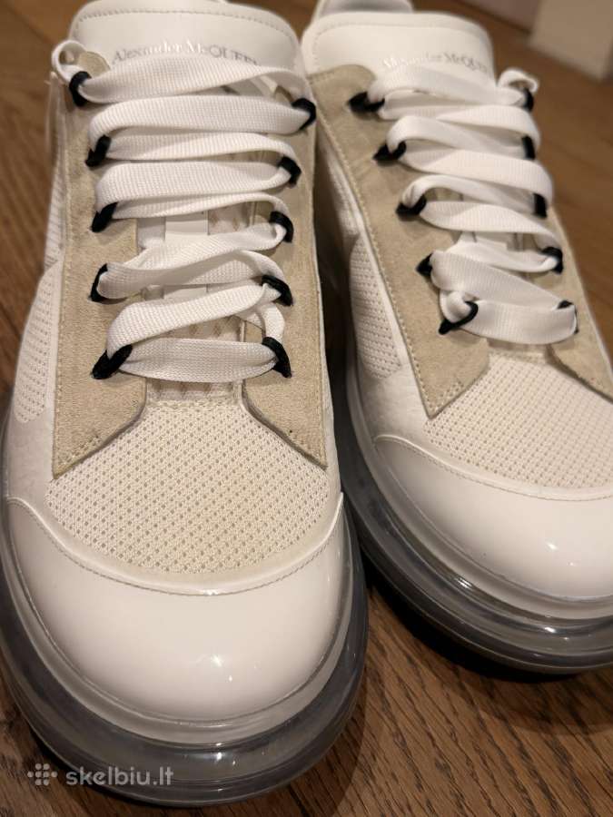 Alexander Mcqueen Oversized Clear 43 White Origina - nuotraukos Nr. 11