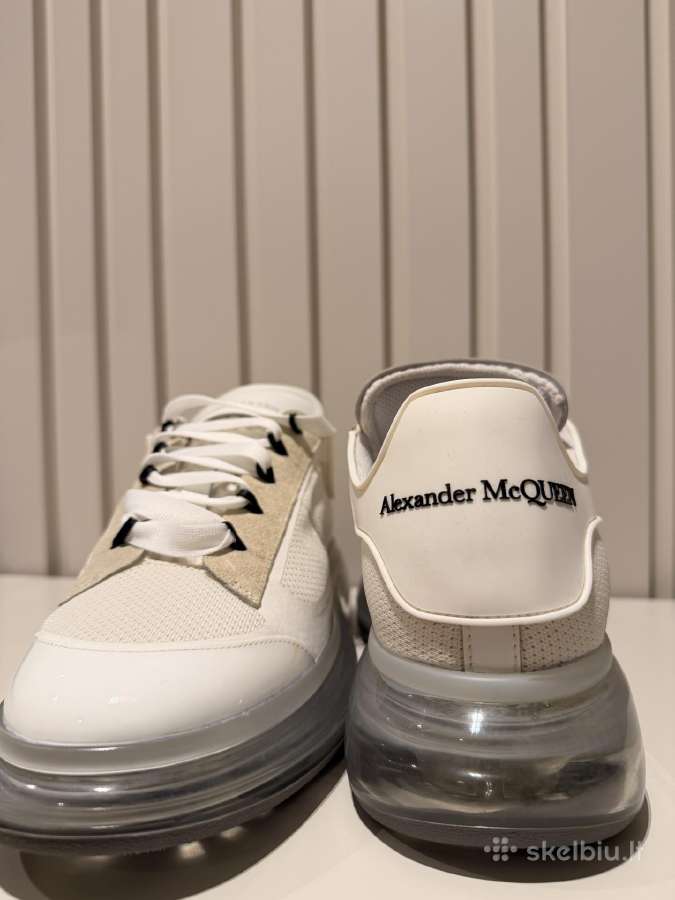 Alexander Mcqueen Oversized Clear 43 White Origina - nuotraukos Nr. 13