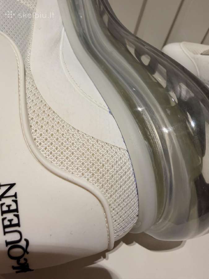 Alexander Mcqueen Oversized Clear 43 White Origina - nuotraukos Nr. 15