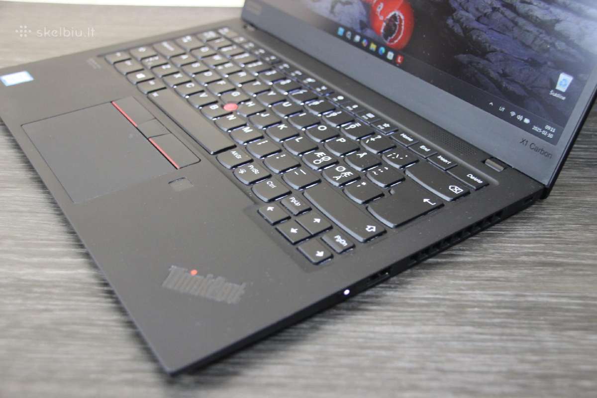 Lenovo Carbon X1 7th i7 16gb 512gb Fhd Ips - nuotraukos Nr. 4