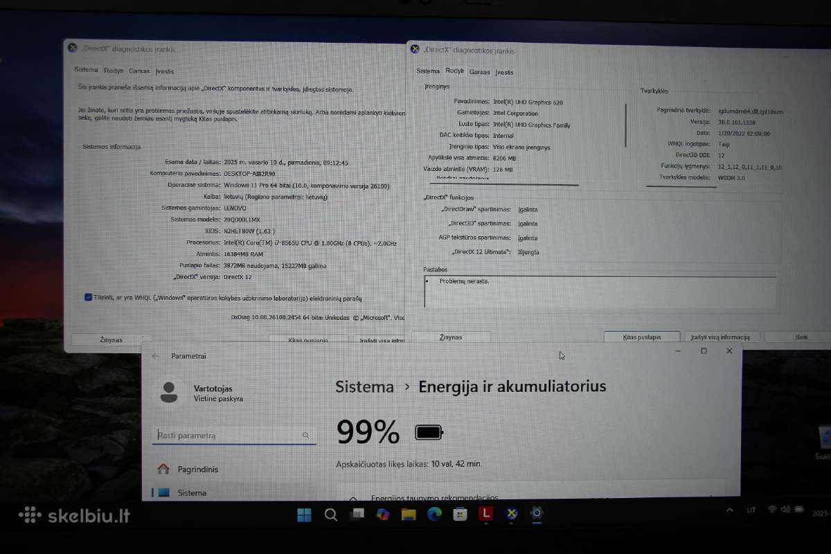Lenovo Carbon X1 7th i7 16gb 512gb Fhd Ips - nuotraukos Nr. 10