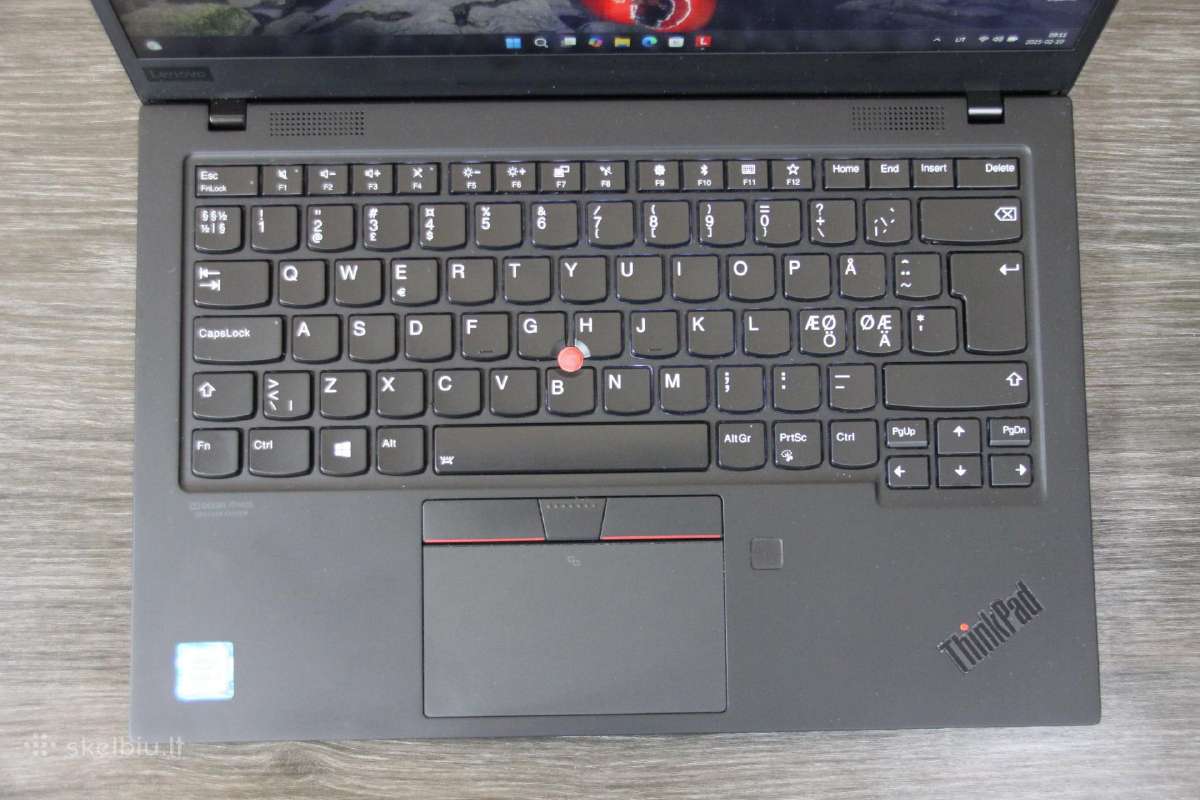 Lenovo Carbon X1 7th i7 16gb 512gb Fhd Ips - nuotraukos Nr. 2