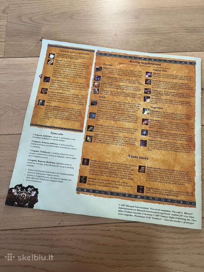 Warcraft stalo žaidimas - nuotraukos Nr. 6
