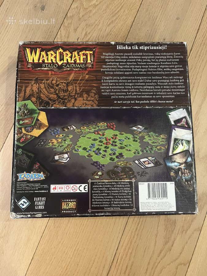 Warcraft stalo žaidimas - nuotraukos Nr. 2