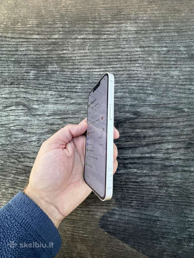 iPhone 13 White 128gb - nuotraukos Nr. 4