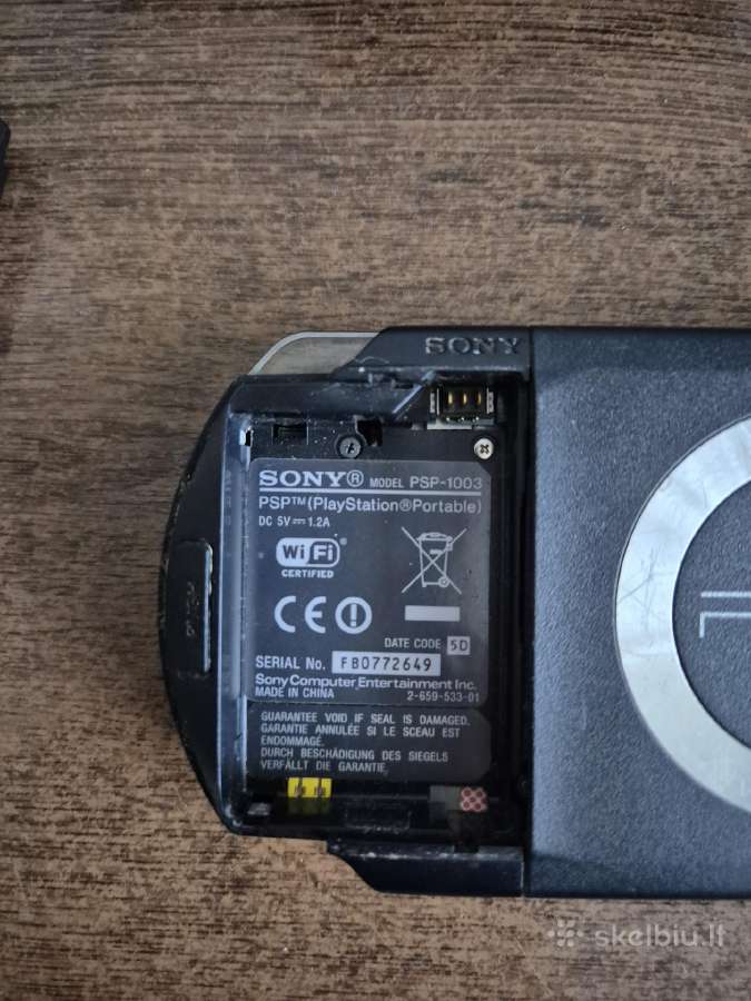 Veikiantis sony PSP - nuotraukos Nr. 7