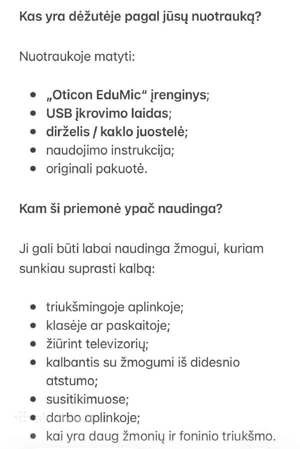 Edumic – belaidis nuotolinis mikrofonas. Naujas! - nuotraukos Nr. 11