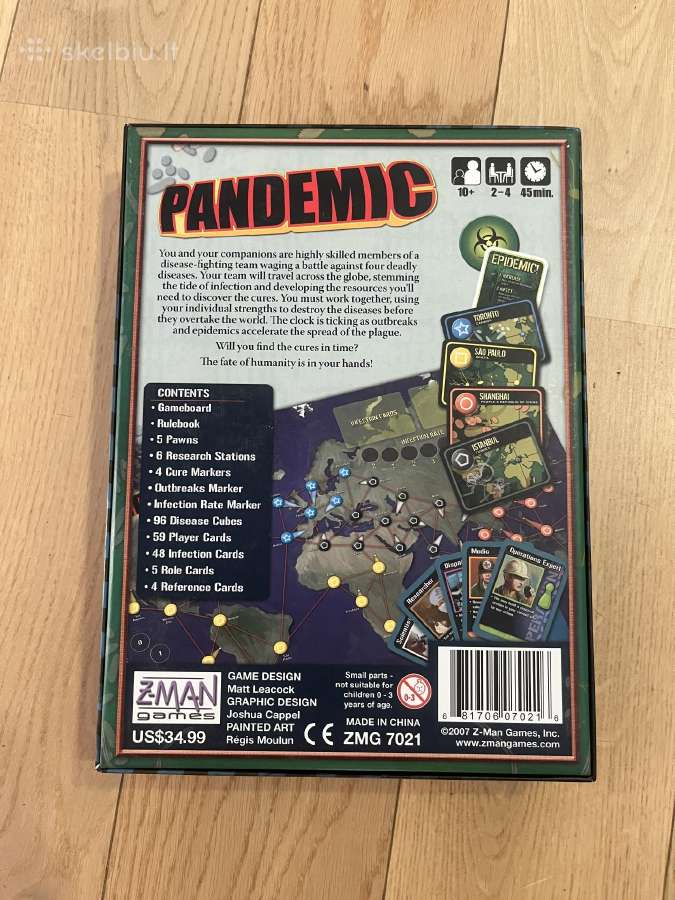 Pandemic stalo žaidimas - nuotraukos Nr. 2