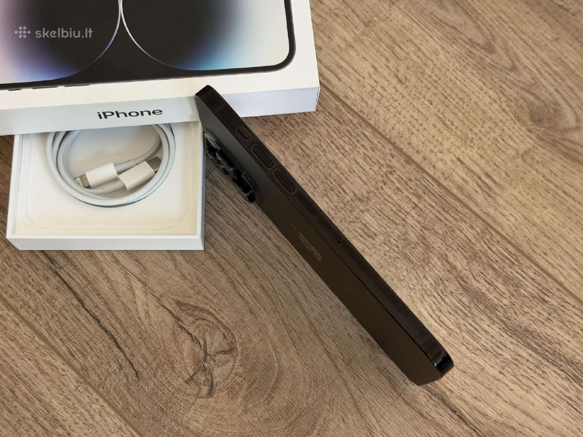 iPhone 14 Pro max 256gb black! - nuotraukos Nr. 4