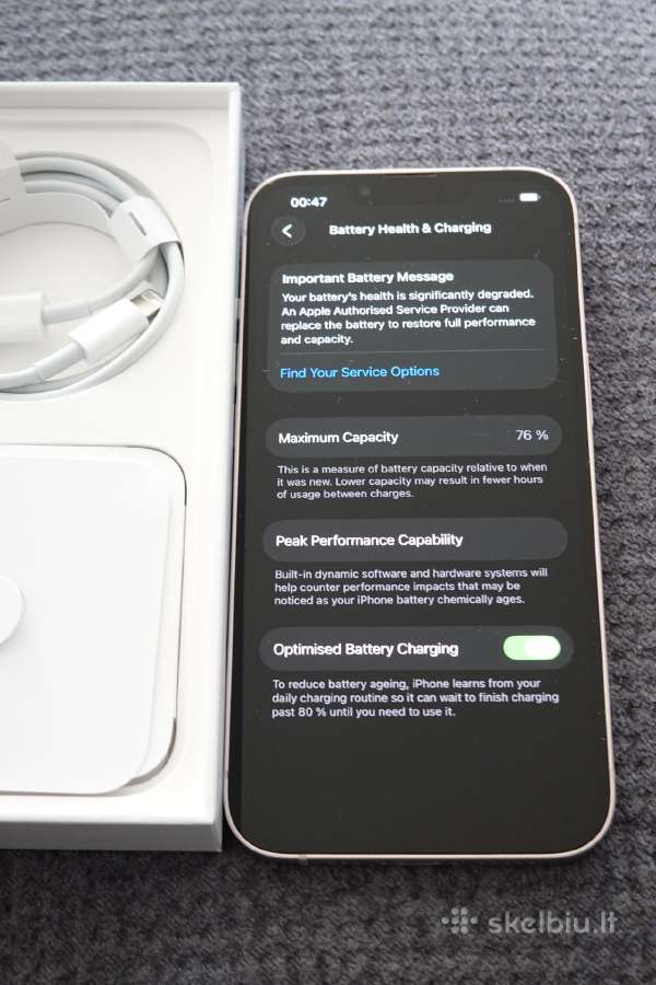 iPhone 13 256gb - nuotraukos Nr. 6