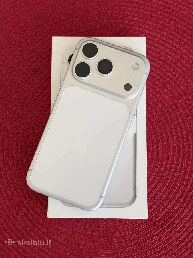 iPhone 17 Pro 256gb Silver - nuotraukos Nr. 2