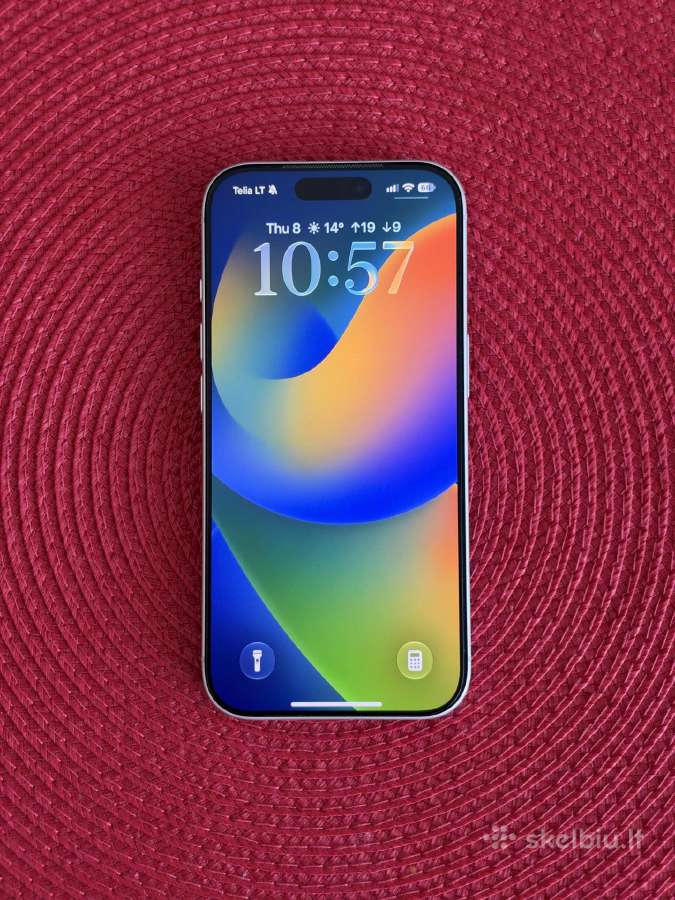 iPhone 17 Pro 256gb Silver - nuotraukos Nr. 3