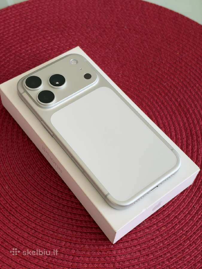 iPhone 17 Pro 256gb Silver - nuotraukos Nr. 5