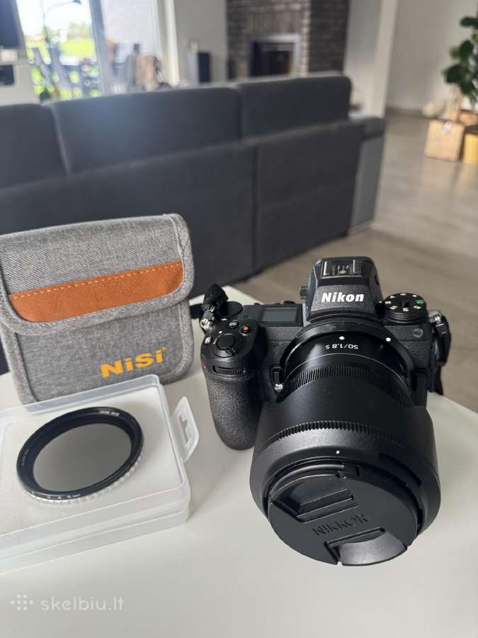 Fotoaparatas Nikon Z6 II su objektyvu, filtru - nuotraukos Nr. 2