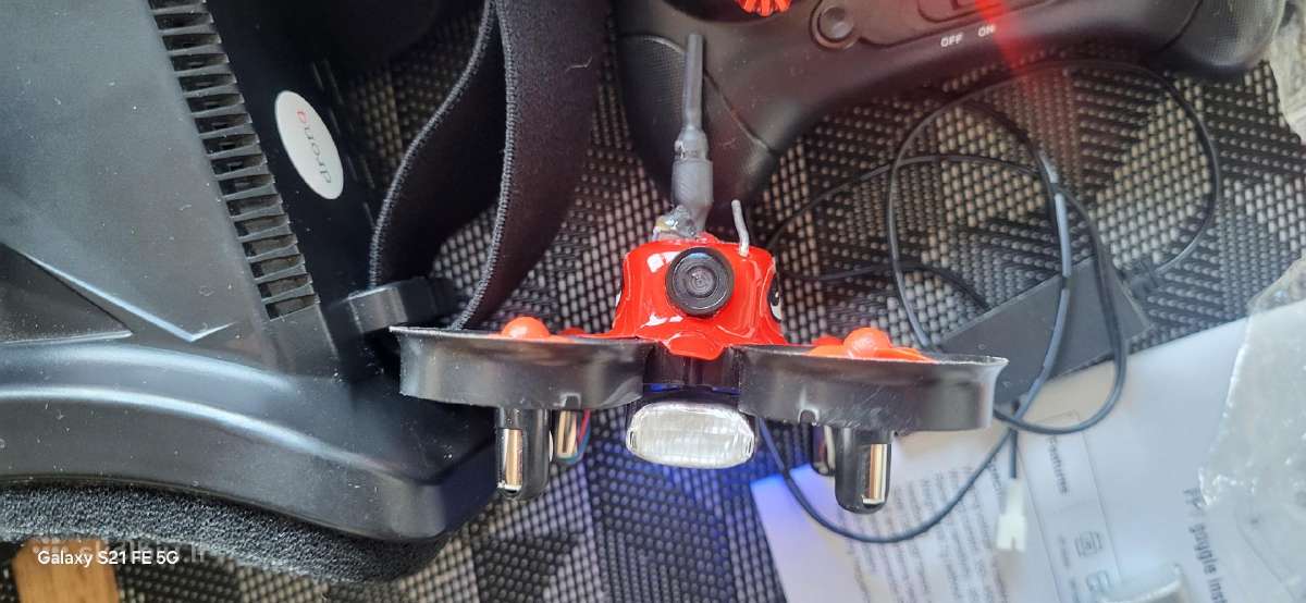 Fpv mini dronas eachine small peper - nuotraukos Nr. 4