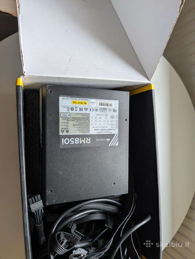 Corsair Rm850i 850 W maitinimo blokas - nuotraukos Nr. 7