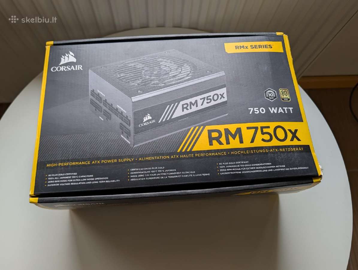Corsair Rm850i 850 W maitinimo blokas - nuotraukos Nr. 3