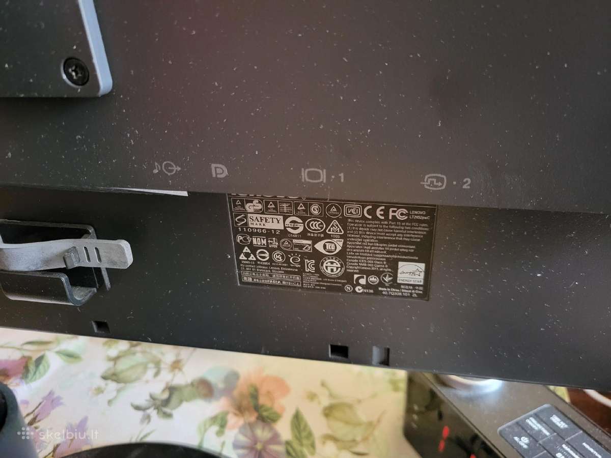 Lenovo monitorius 61cm - nuotraukos Nr. 5