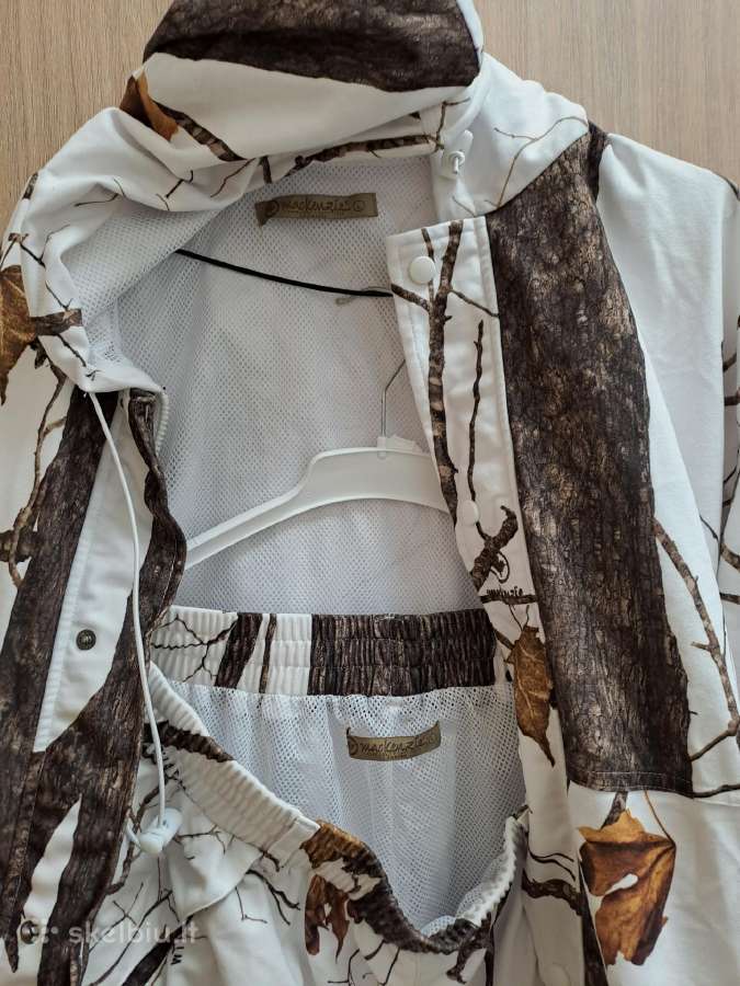 Zieminis camo kostiumas medzioklei L d. 2 daliu - nuotraukos Nr. 3