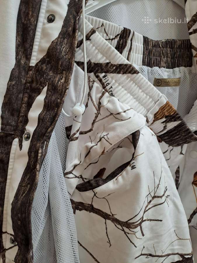 Zieminis camo kostiumas medzioklei L d. 2 daliu - nuotraukos Nr. 5