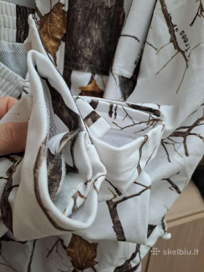 Zieminis camo kostiumas medzioklei L d. 2 daliu - nuotraukos Nr. 11