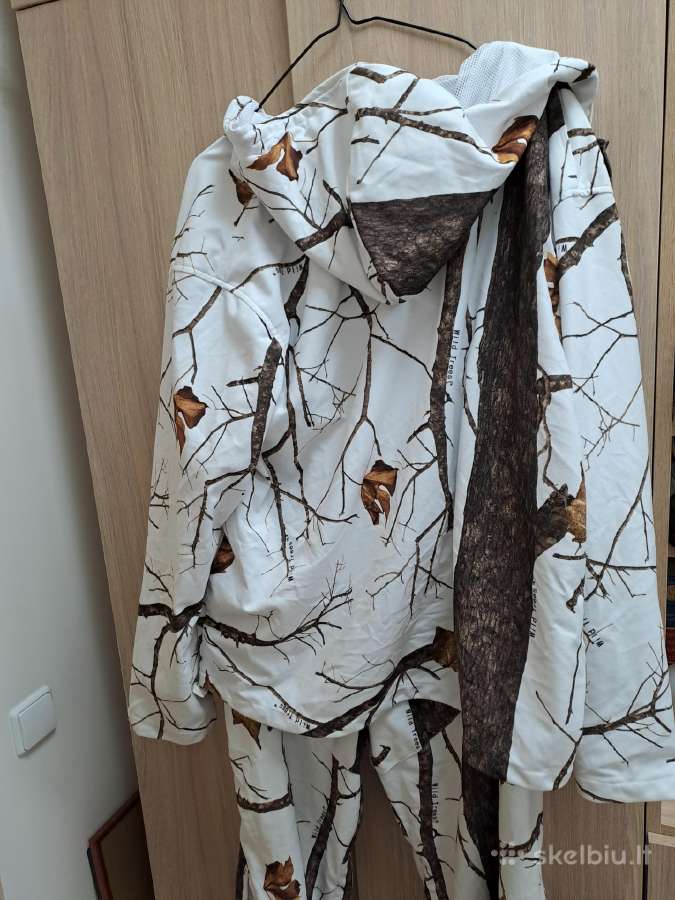Zieminis camo kostiumas medzioklei L d. 2 daliu - nuotraukos Nr. 12