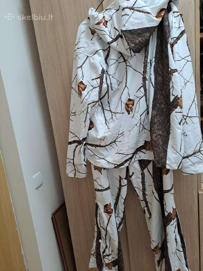 Zieminis camo kostiumas medzioklei L d. 2 daliu - nuotraukos Nr. 13