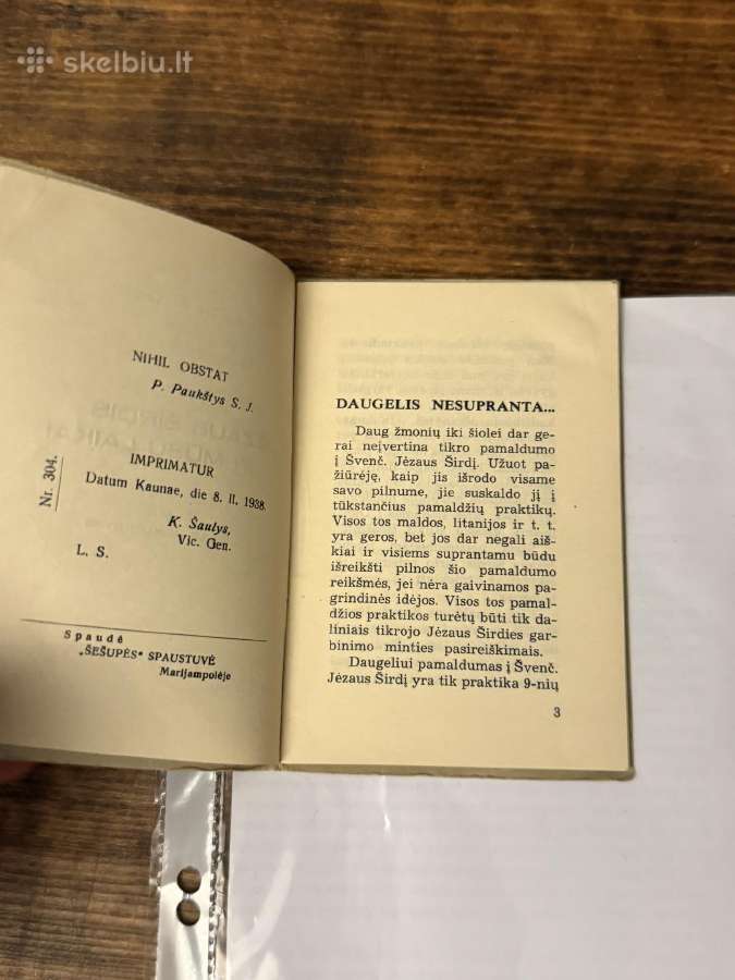 Jėzaus širdis ir mūsų laikai 1938 m. - nuotraukos Nr. 3