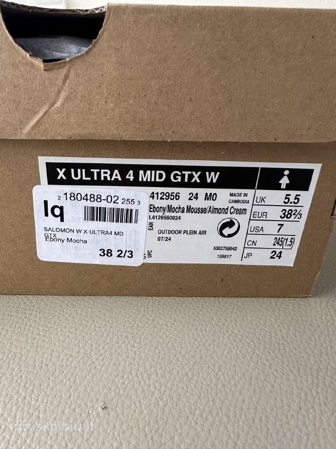 Kalnų žygių batai Salomon X Ultra 4 Mid Gtx - nuotraukos Nr. 13