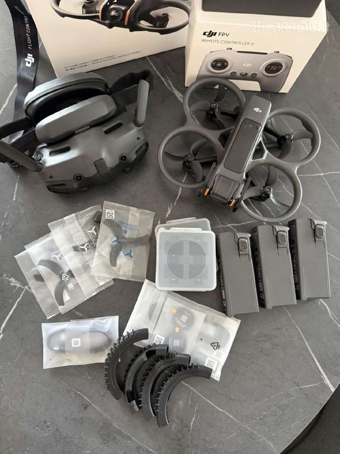 Dji Avata 2 Fly more combo dronas(trys baterijos) - nuotraukos Nr. 3