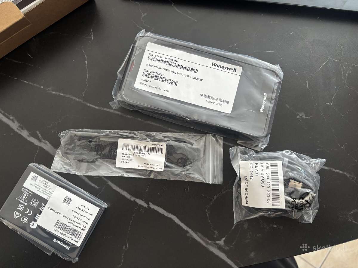 Nauji barkodų skaitytuvai ir kaupikliai: Honeywell - nuotraukos Nr. 2