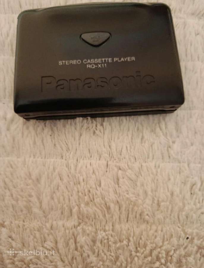Panasonic Rq-x11 kasetinis Walkman. - nuotraukos Nr. 4