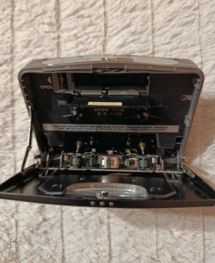Panasonic Rq-x11 kasetinis Walkman. - nuotraukos Nr. 6