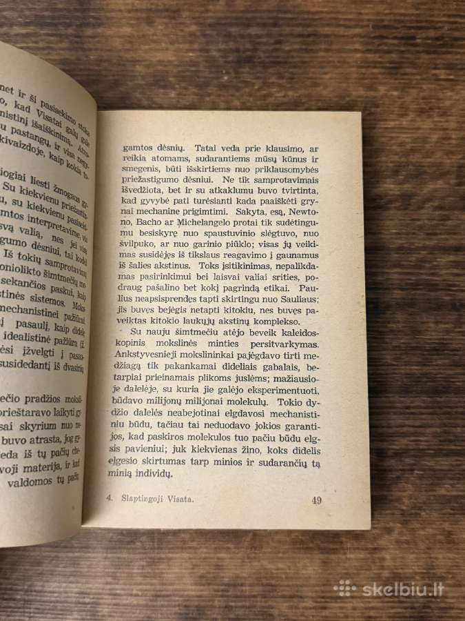 Slaptingoji visata 1940 m.antikvarinė knyga - nuotraukos Nr. 4
