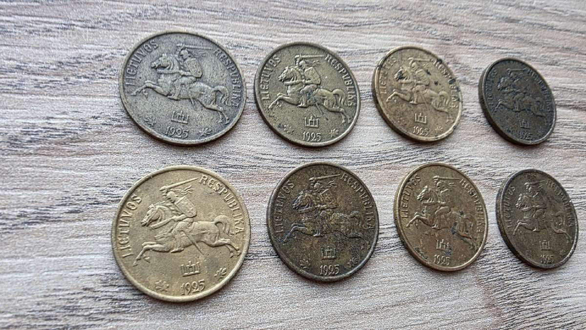 1925 metų smetoniški 5 centai - nuotraukos Nr. 5