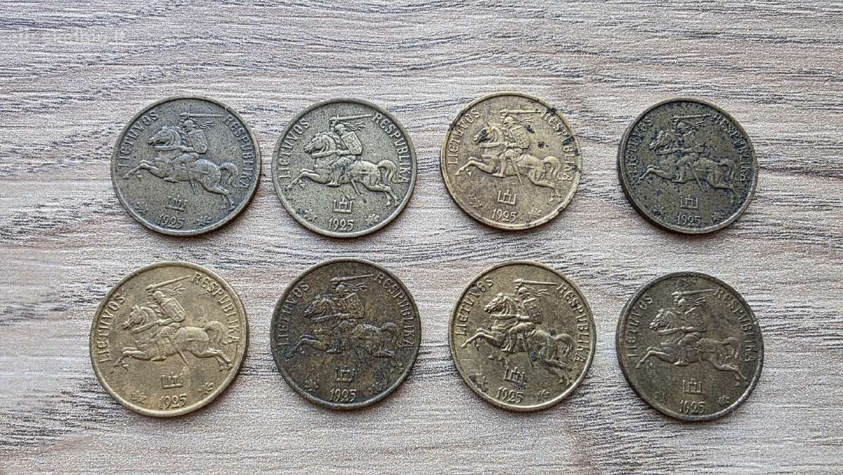1925 metų smetoniški 5 centai - nuotraukos Nr. 4