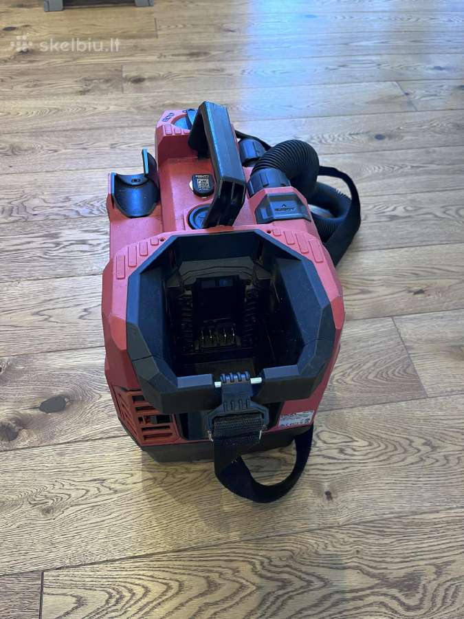 Hilti akumuliatorinis statybinis dulkių siurblys - nuotraukos Nr. 4