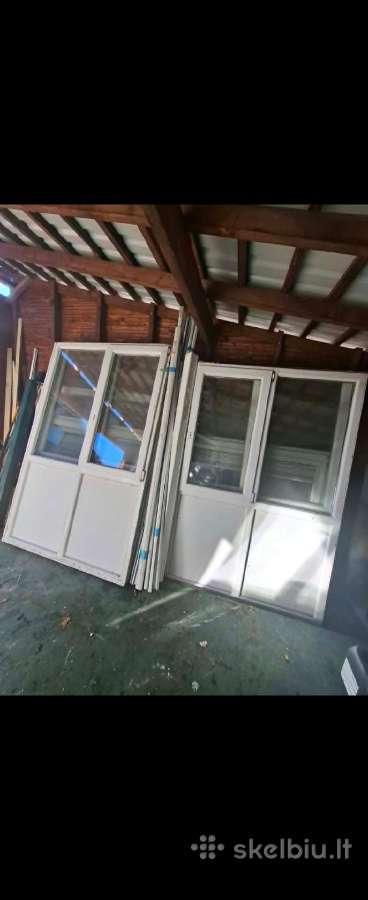 Naudoti plastikiniai langai, durys - nuotraukos Nr. 9
