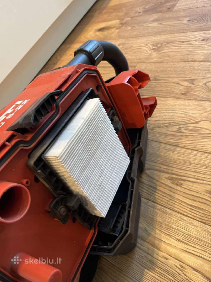 Hilti akumuliatorinis statybinis dulkių siurblys - nuotraukos Nr. 6