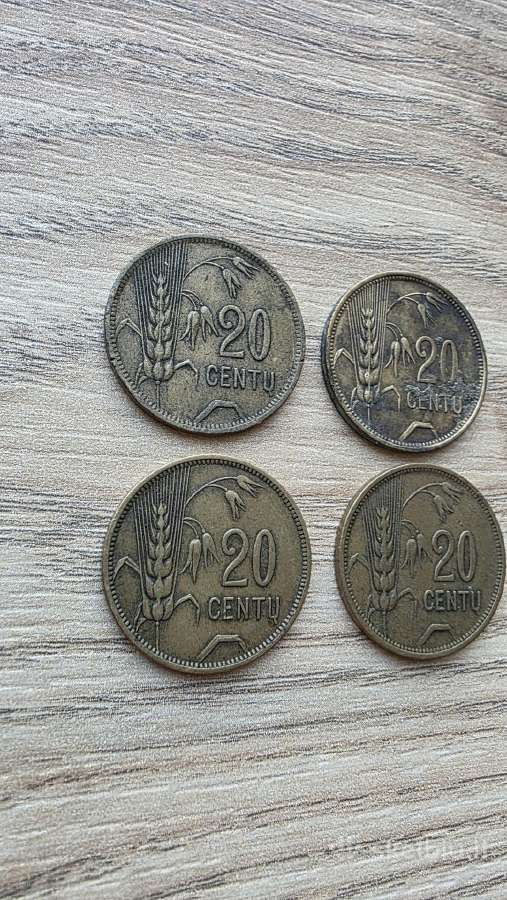 1925 metų smetoniški 20 centų - nuotraukos Nr. 2