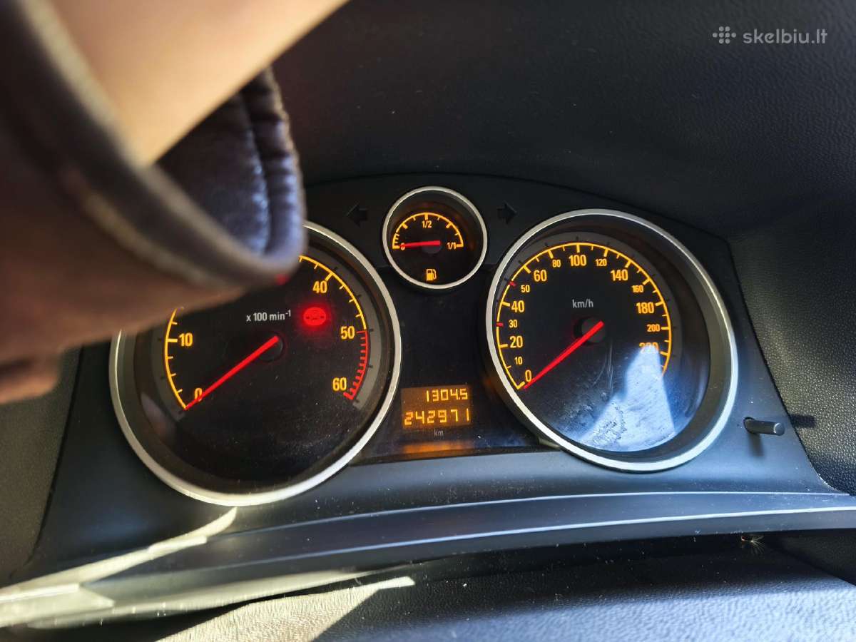 Opel Zafira 1.7 Cdti, 2008 m. – 7 vietų - nuotraukos Nr. 7