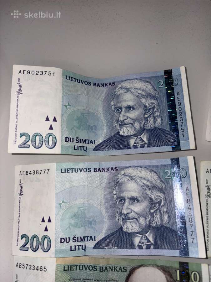 100 ir 200 litai - nuotraukos Nr. 2