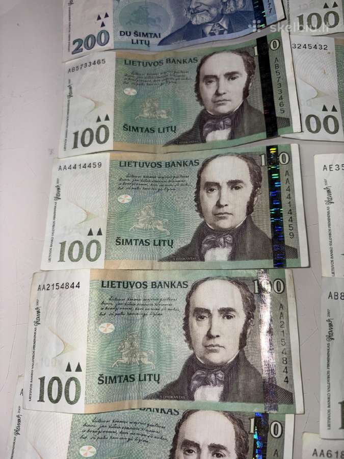 100 ir 200 litai - nuotraukos Nr. 3