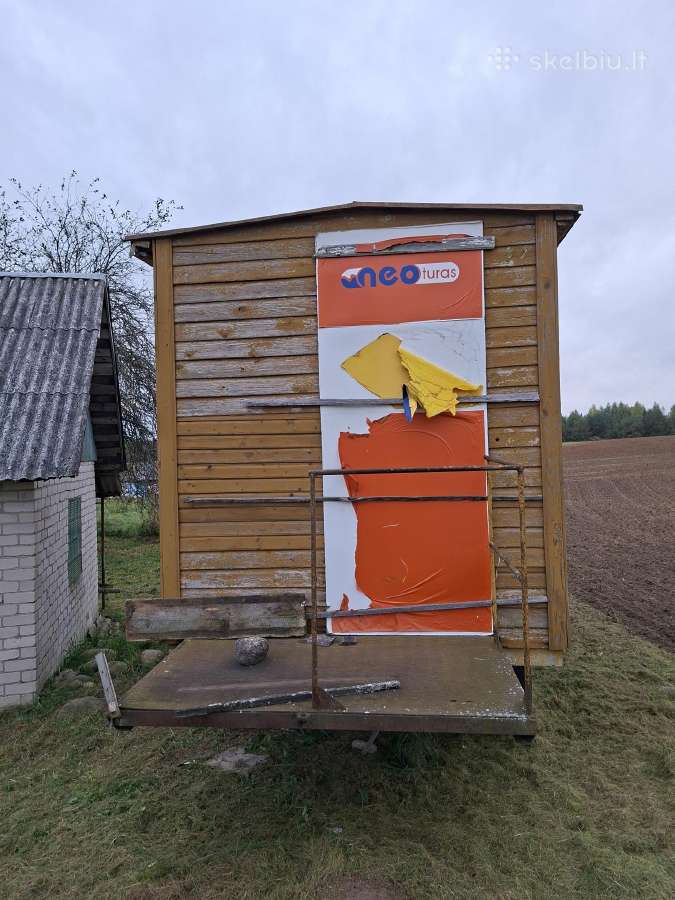 Statybinis vagonėlis ant tvirtos važiuoklės - nuotraukos Nr. 5