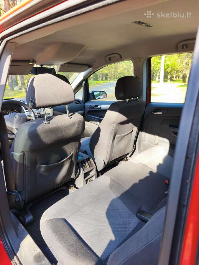 Opel Zafira 1.7 Cdti, 2008 m. – 7 vietų - nuotraukos Nr. 9