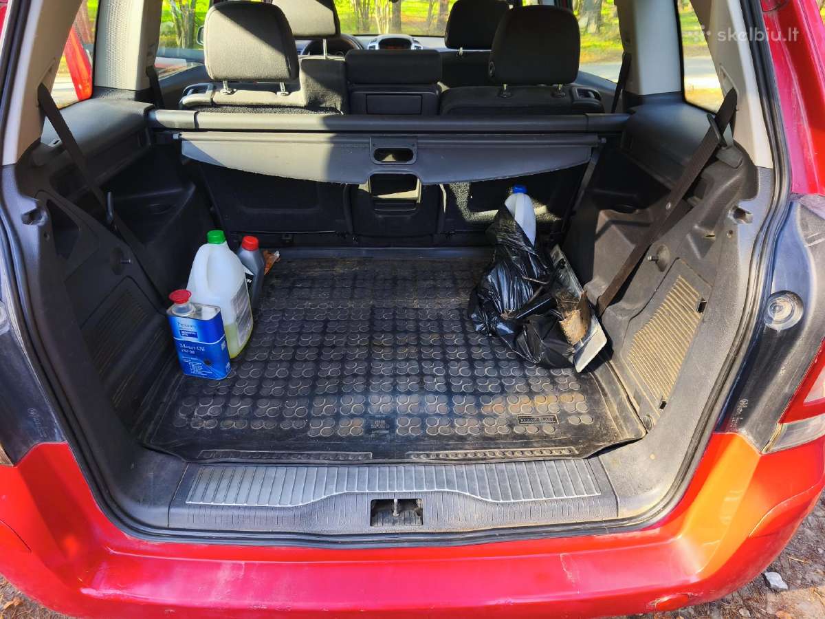 Opel Zafira 1.7 Cdti, 2008 m. – 7 vietų - nuotraukos Nr. 11