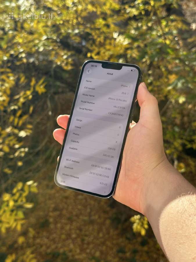 iPhone 13 Pro Max 86% - nuotraukos Nr. 4