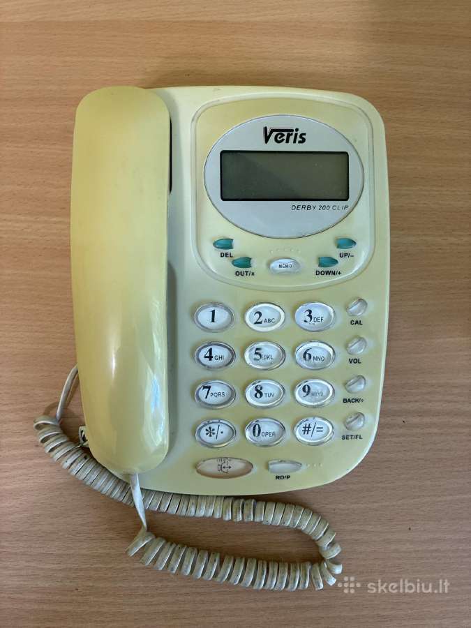Retro telefonas Veris Derby 200 Clip - nuotraukos Nr. 5